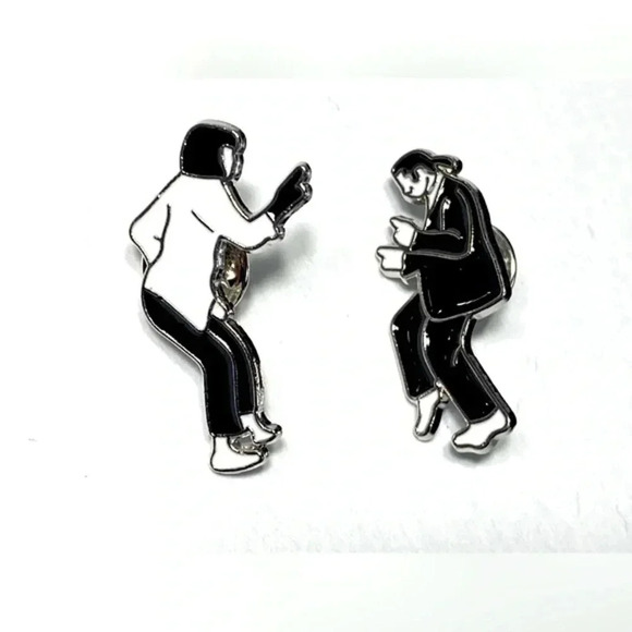 Pulp Fiction - Vincent & Mia - The Twist Pin 💃🕺 - Picture 1 of 6
